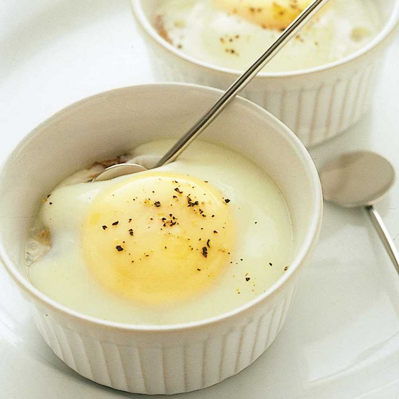 Baked eggs 